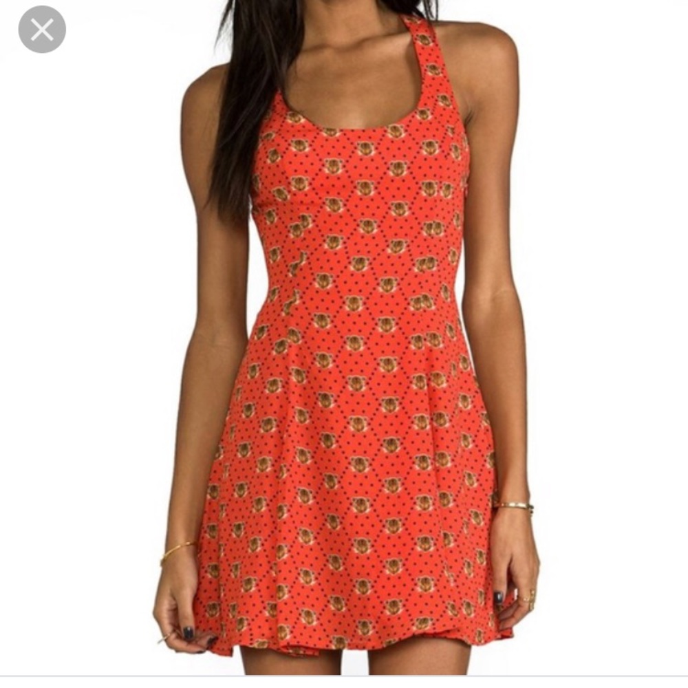 NWT Lucca Couture tiger print dress